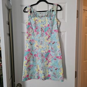 Lilly Pullitzer Sleeveless Mini Romper Dress Size 6